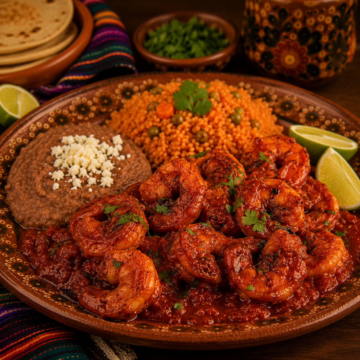 Camarones a la Diabla